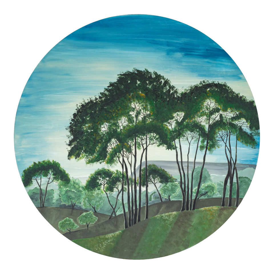 Afrika - Acrylmalerei auf Holz