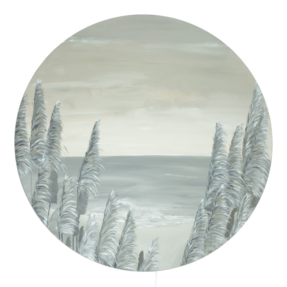 Dünenlandschaft - Acrylgemälde auf Holz