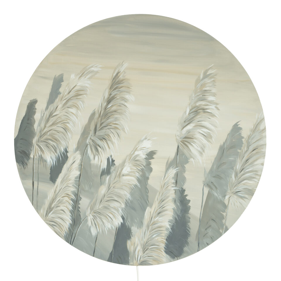 Gräser - Acrylgemälde auf Holz